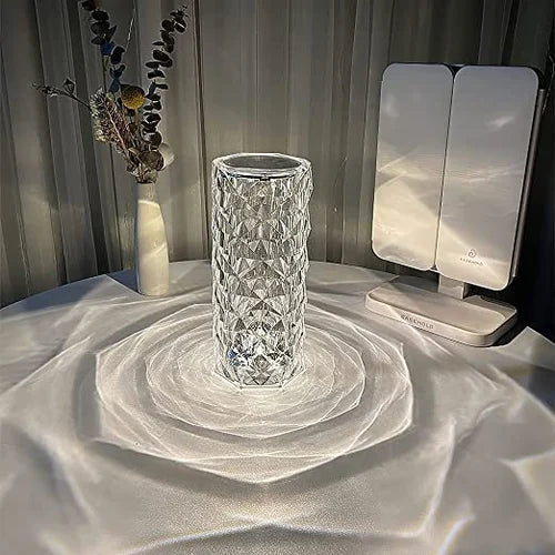 Crystal Rose Diamond 16 Color RGB Changing Mode LED Night Lights